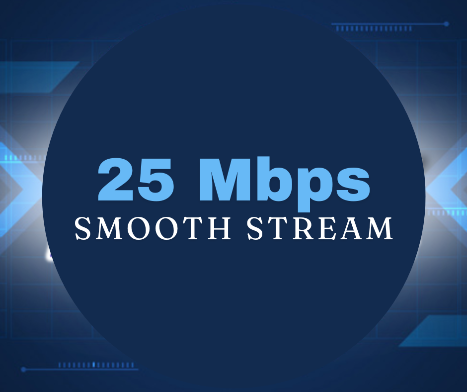 25 MBPS PLAN